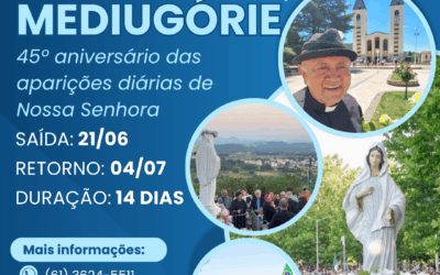 Peregrinação a MEDIUGÓRIE (Medjugorje) Jun/2026